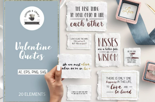 Valentine quotes digital file